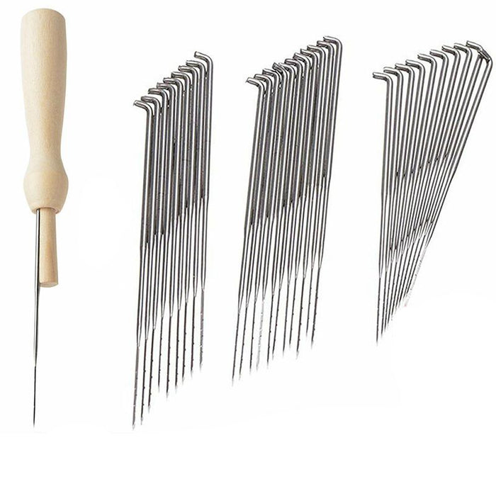 60PCS 79/80/85MM Felting Needles DIY Hand Wool PIN Felt Tools Kits Embroidery