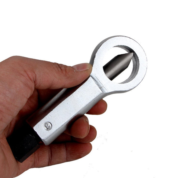 4PCs Durable Metal Nut Splitter Set, 9-27mm Manual Nut Cracker Remover