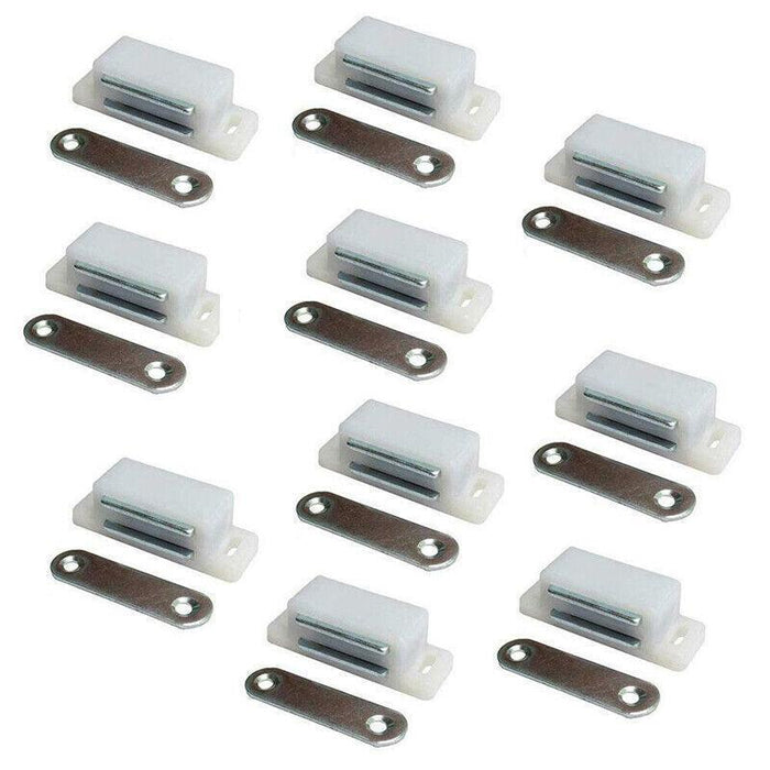 48pcs LARGE MAGNETIC CATCH Heavy Duty Cupboard Cabinet Door STRONG Magnet Latch