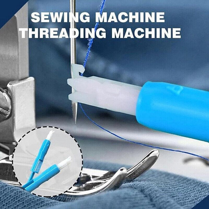 3x Needle Threader Easy Insertion Applicator Handle For Sewing Machine Tools