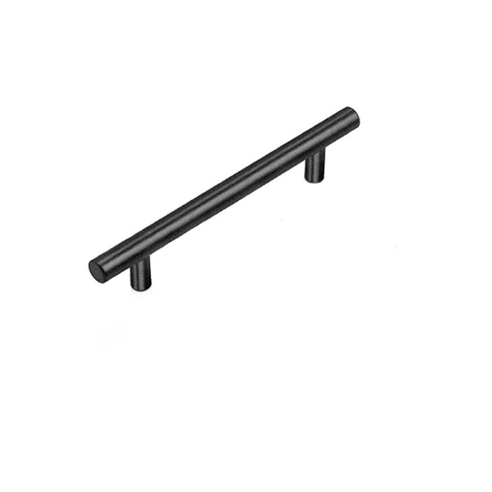 Sophisticated Matte Black Stainless Steel Door Handle T-Bar