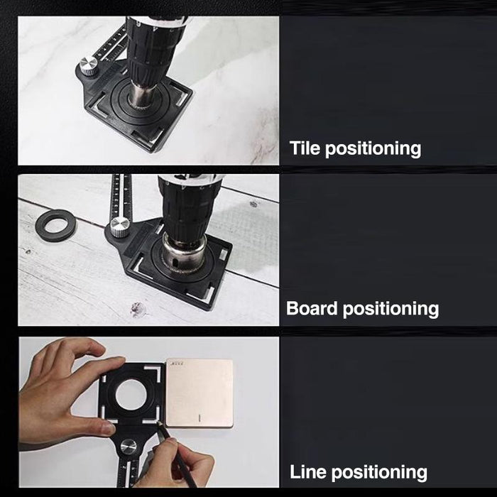 Universal Angularizer Ruler Multi Angle Measuring Template Tool Hole Locator