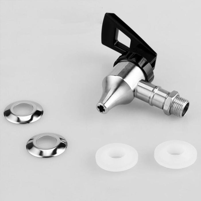 304 Stainless Steel Beverage Dispenser Bar Spigot Faucet Tap Water Wine Drink