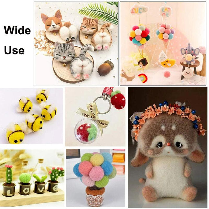60PCS 79/80/85MM Felting Needles DIY Hand Wool PIN Felt Tools Kits Embroidery