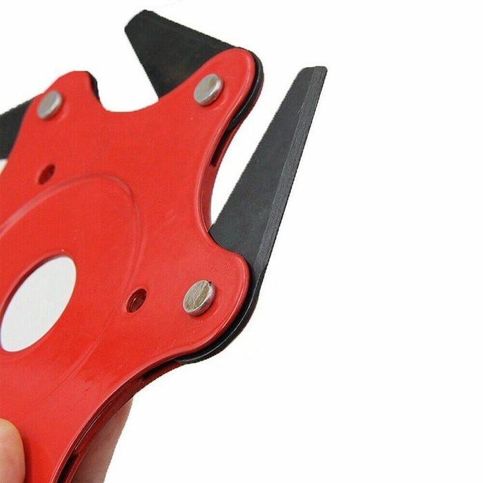 Lawn Trimmer Blades 6-Teeth Steel Brush Cutter Head for Garden Mastery