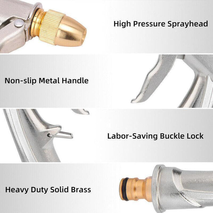 2PCS High Pressure Water Spray Gun Brass Nozzle
