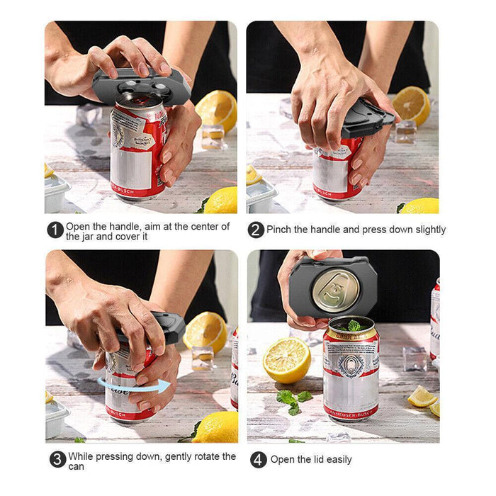 Go Swing Topless Can Opener Manual Tin Bottle Top Drafter Kitchen Gadgets Tool