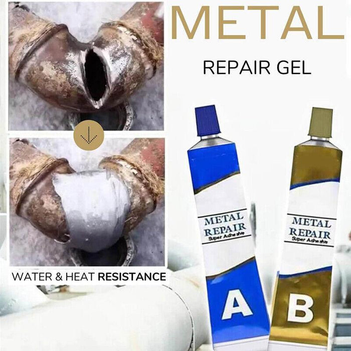 Industrial HEAT Resistance Cold Weld Auto Metal Repair Paste Adhesive Gel