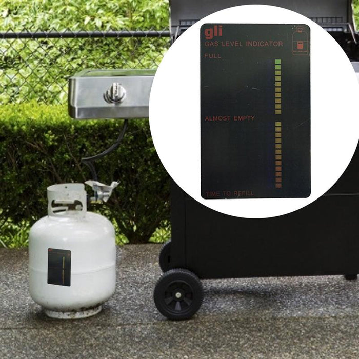 2PCS Magnetic Gas Tank Level Indicator Bottle Magnet Gauge BBQ Camping Outdoor