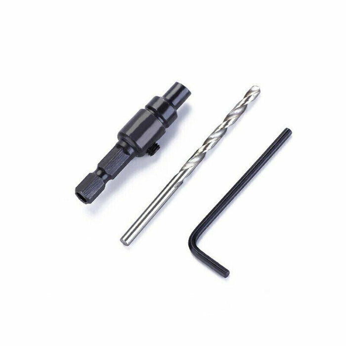 Woodworking Opener Steel Drill Bit #6 #8 #10 #12 Gold