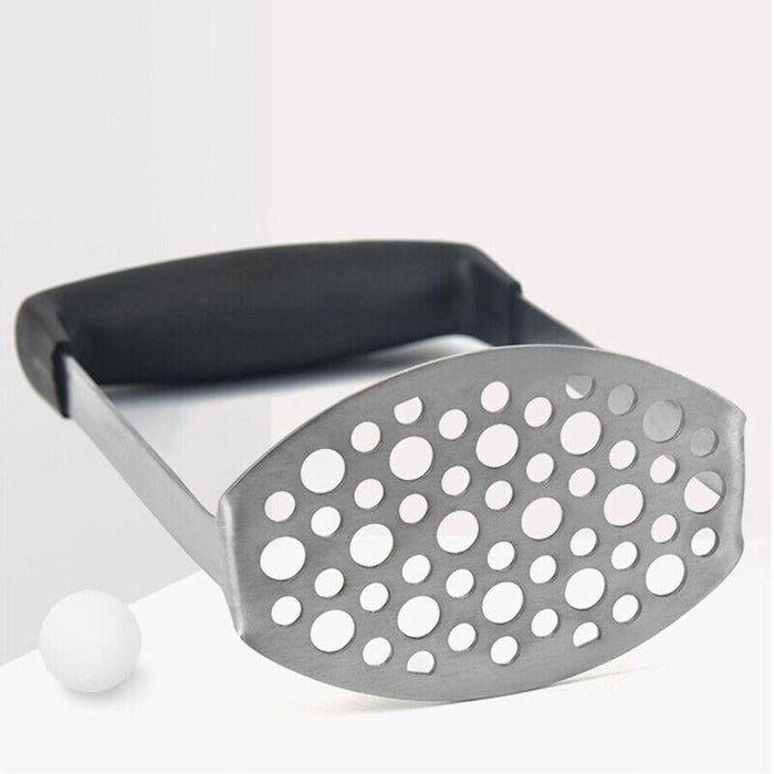 Potato Masher Vegetable Tool Stainless Steel Heat Kitchen Resistant Press Ricer