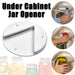 Convenient Under Cabinet Jar Opener Tool