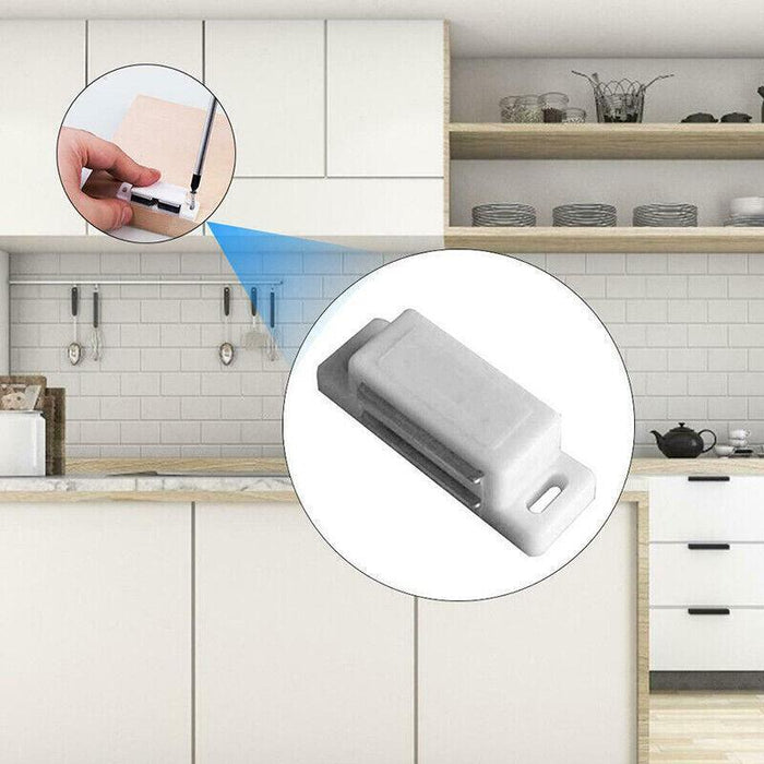 48pcs LARGE MAGNETIC CATCH Heavy Duty Cupboard Cabinet Door STRONG Magnet Latch