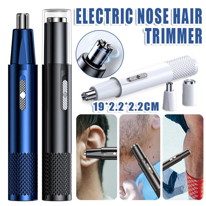Men Electric Ear Beard Nose Hair Trimmer Eyebrow Mustache Remover Shaver