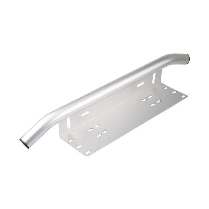 Ship Number Plate Bullbar Frame Driving Light Bar Car Mounting Bracket Silver