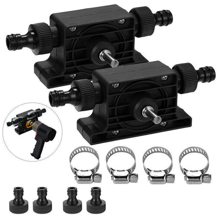 1Pack Self-Priming Transfer Oil Fluid Pumps Electric Drill Powered Water Pump AU