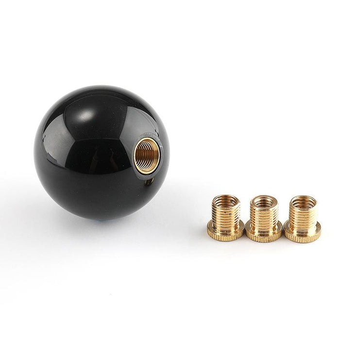 Black 8 Billiard Ball Car Gear Shift Knob Universal Manual Shifter Lever Cover