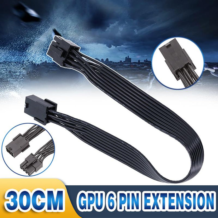 8 PIN Male to 6 PIN Female PCIE extension Cable Converter for GPU Video Card