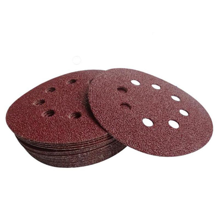 100Pcs 125mm 5" Sanding Discs 240 Grit Orbital Sander Pads Sandpaper