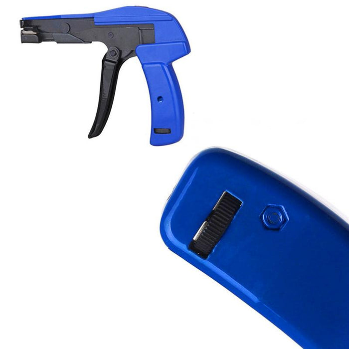 Heavy Duty Cable Tie Gun Automatic Tension Cut Off Width 2.4mm to 4.8mm