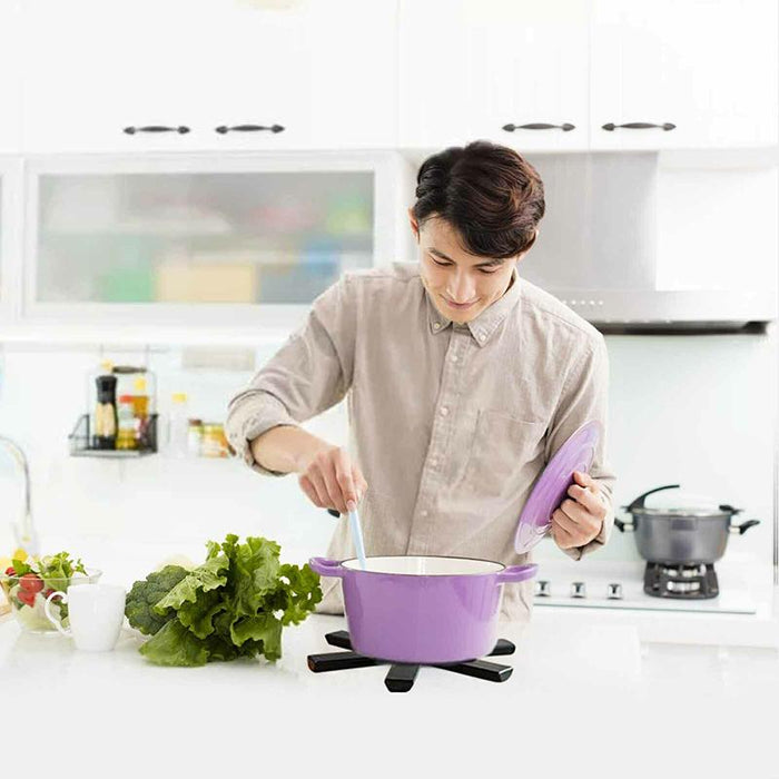 Creative Folding Heat Insulation Pot Pad Non Slip Foldable Bowl Cup Coaster Mat