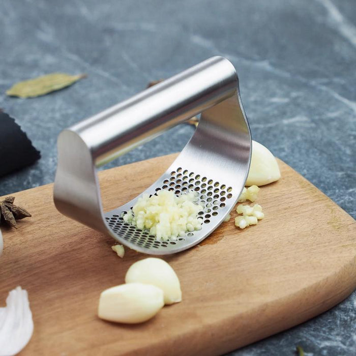 Stainless steel garlic masher Press Crusher Squeezer Masher Kitchen gadget