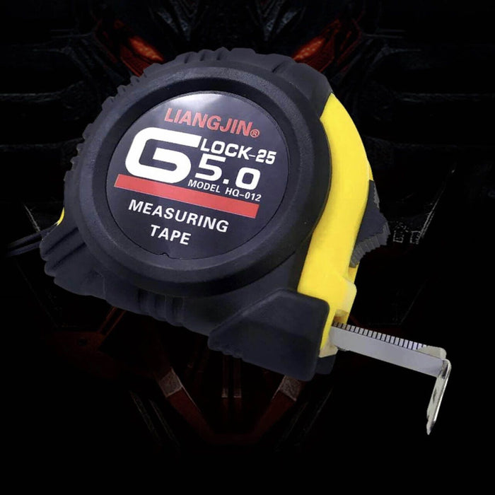 Measuring Tape 3/5/10M Heavy Duty Steel Ruler Hold Button Centimetre & Inch