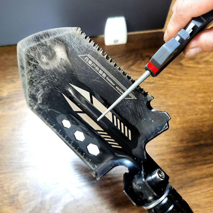 6-in-1 Knife Sharpener Diamond&Ceramic For Knives Blade Outdoor Survival Tool