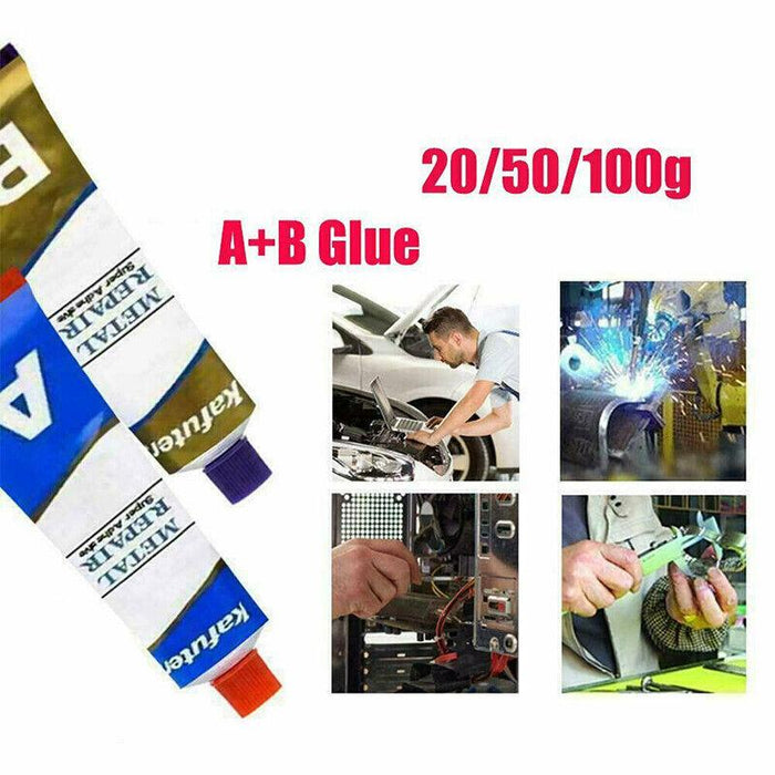 Industrial HEAT Resistance Cold Weld Auto Metal Repair Paste Adhesive Gel