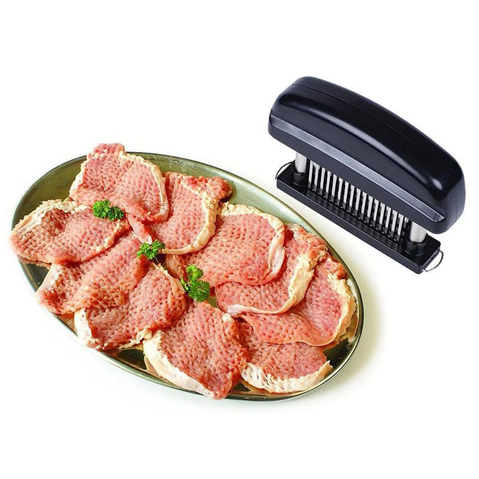 48-Blade Stainless Steel Meat Beef Tenderizer Jaccard Steak Chicken Pouch Hole