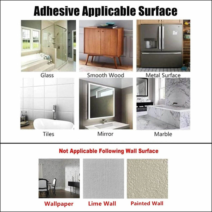 Bathroom Mounted Wall Suction Cup Hair Dryer Holder Hanger Shelf Rack Storage