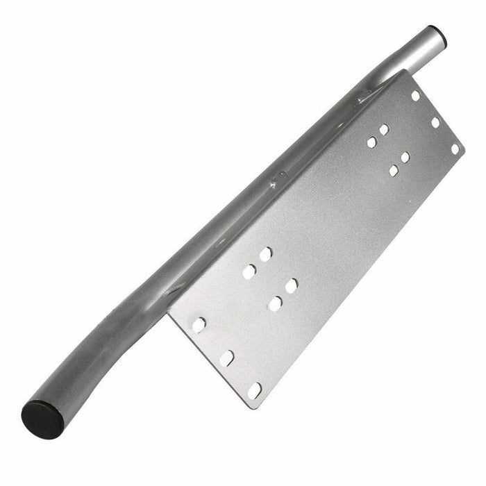 Ship Number Plate Bullbar Frame Driving Light Bar Car Mounting Bracket Silver