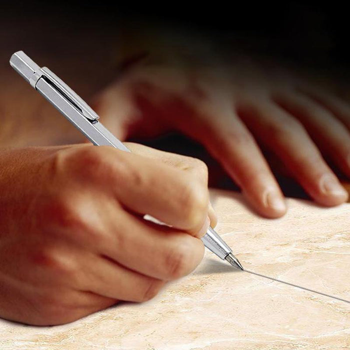 2PCS Tungsten Carbide Scribing Pen - Tip Steel Scriber Scribe Mark Marker Metal