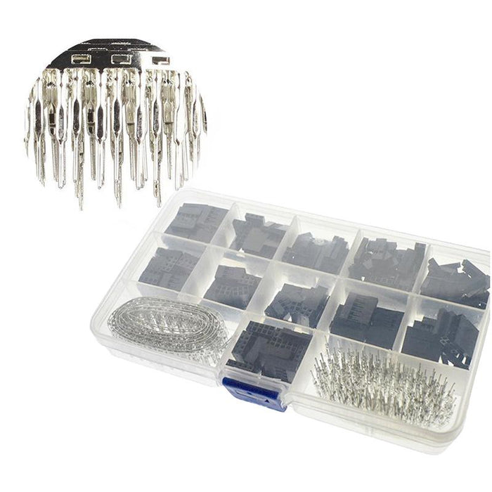 620x Male Jumper Pin Dupont Pin Crimp  Wire Housing Kit Header Female Connector