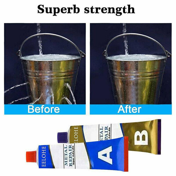 Industrial HEAT Resistance Cold Weld Auto Metal Repair Paste Adhesive Gel