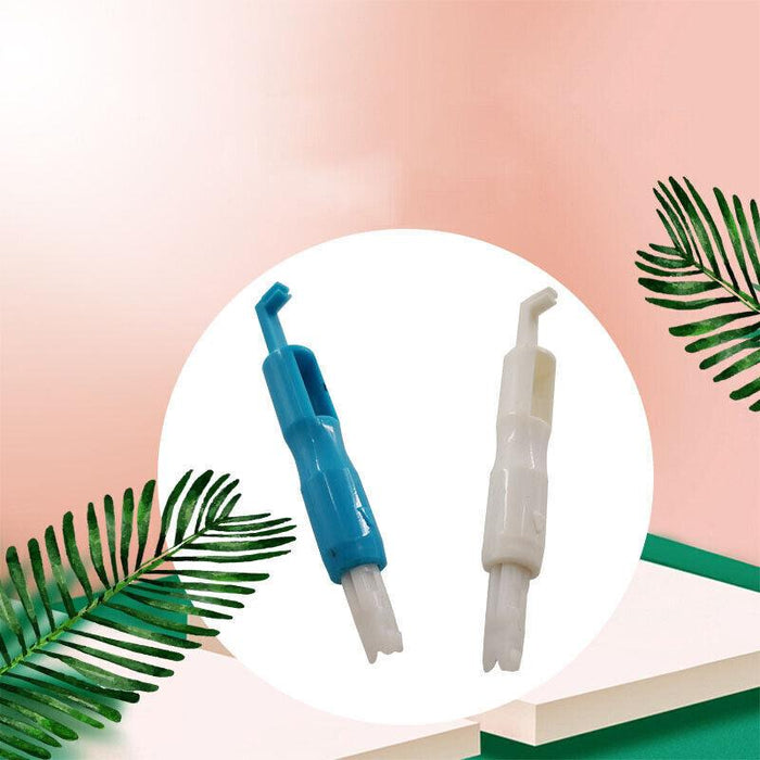 3x Needle Threader Easy Insertion Applicator Handle For Sewing Machine Tools