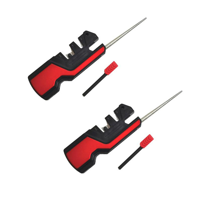 6-in-1 Knife Sharpener Diamond&Ceramic For Knives Blade Outdoor Survival Tool