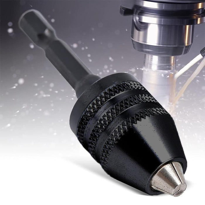 1/4" Keyless Chuck Conversion Hex Shank Adapter Drill Bit