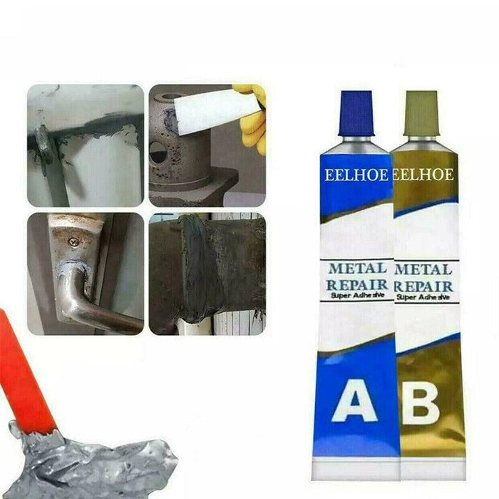 Industrial HEAT Resistance Cold Weld Auto Metal Repair Paste Adhesive Gel