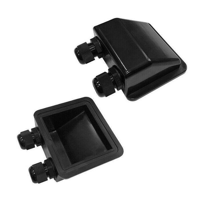 Renogy Waterproof Solar Panel Cable Entry Twin Cable Gland Corner Bracket Mount