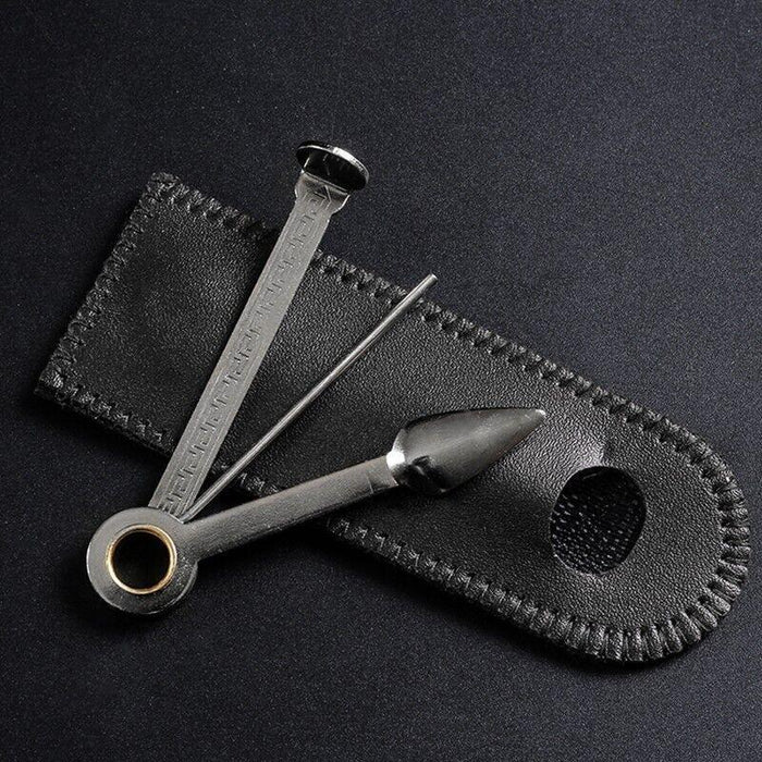 3 in1 Stainless Steel  Pipe Cleaner Cleaning Tool Multifunctional