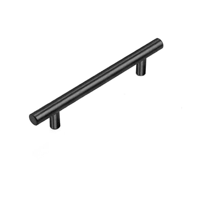 Elegant Matte Black Door Handles - Stainless Steel T-Bar Pulls for Cabinets