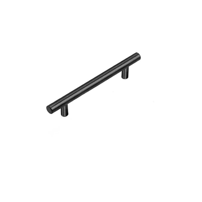 Elegant Matte Black Door Handles - Stainless Steel T-Bar Pulls for Cabinets