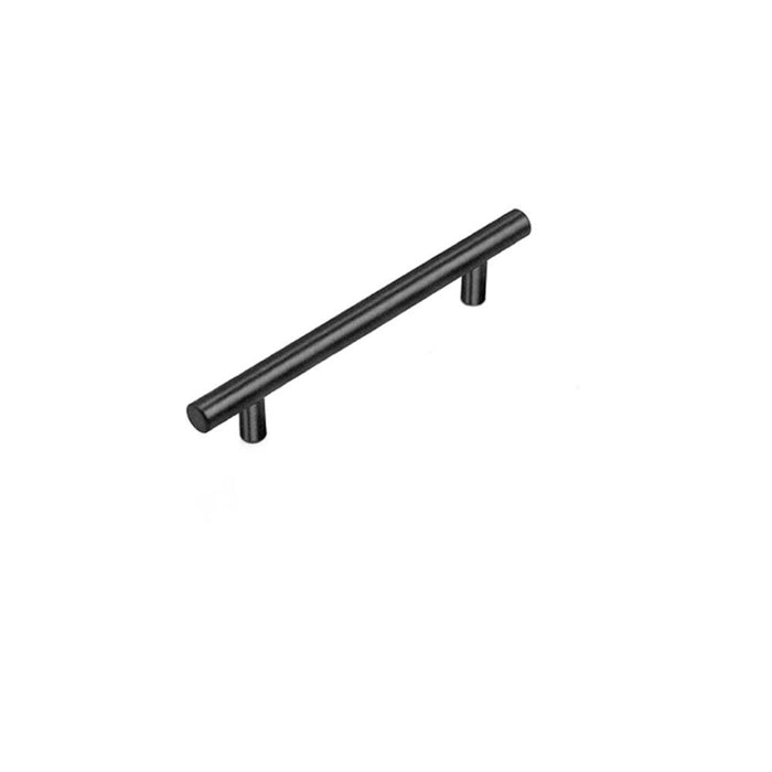 Elegant Matte Black Door Handles - Stainless Steel T-Bar Pulls for Cabinets