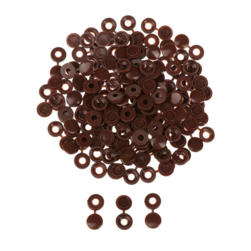 100/200X Plastic Screw Cover Cap Cabinet Furniture Stemfix suit Head hole